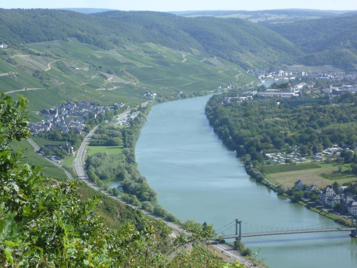 Ferienwohnung Ehlen Im Alten Winzerhaus Zeltingen-Rachtig Bagian luar foto